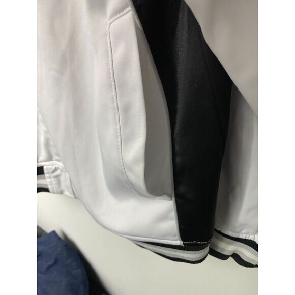 New Zealand Spell Out Full Zip Athletic Soccer Jacket M Vintage Retro - Picture 4 of 8